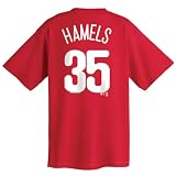 Cole Hamels Philadelphia Phillies Name and Number Tee