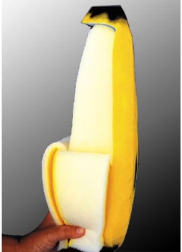 Jumbo Peelable Foam Banana (17")