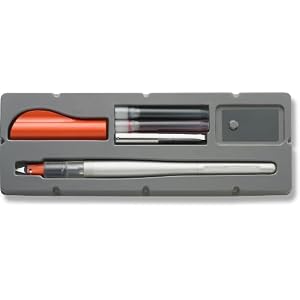 Pilot-Pen-Parallel-Pen-2-Color-Calligraphy-Pen-Set-with-Red-and-Blue-Ink-Cartridges-1-5MM-Nib-90050