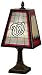 Washington Nationals 14-Inch Art Glass Lamp