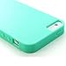 Thousand Eight(TM) For Apple iPhone 4 4S TPU Wrap Up Skin Case Cover w/ Built in Screen Protector + [FREE Touch Screen Stylus](Fashion wrap up Teal) (green) (green 11)