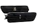 Depo Black Clear Side Marker Bumper Parking Lights Lamps Vw Mk4 Golf Jetta