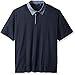 Perry Ellis Men's Pima Polo with Woven Collar