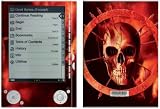 Blood Ring Design Protective Decal Skin Sticker for Sony Digital Reader PRS-505 Models