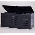 KISSENBOX AKTION SILBER/GRAU HIPPO