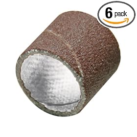Buy Dremel 446 1 4 240 grit sanding bands, 6 Pack by Dremel now!