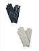 totes ISOTONER Womens Unlined Leather Palm Driving Gloves (Pack of 2)