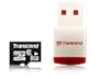 Transcend 8 GB Class 6 microSDHC Flash Memory Card with USB 2.0 Card Reader TS8GUSDHC6-P3