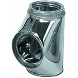 Selkirk Metalbestos 6T-IT Insulated Tee with Plug Stainless