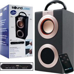 Sound Logic Rechargeable Portable Media Speaker with USB - Electronics - Electronics