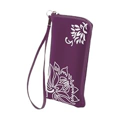 Beutel / Handytasche Lila (Violett/Purple) 'FLEXI ZIP' M/L #FZL zu Apple iPhone (2G), 3G, 3GS, 4, 4S BlackBerry 8520 Curve, 9700 Bold, 9780 Bold HTC Legend (A6363), Magic (Vodafone), Touch Diamond2, Touch HD (Blackstone/T8282) LG KP500 Cookie, KU990 Viewty Nokia 5230, 5800 XpressMusic, E71, E72 (Navi), N95, N97 mini Samsung SGH-i900 Omnia Sony-Ericsson Aino U10i, C905, K800i, Satio U1i... - Tasche Etui Case H�lle