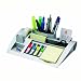 PostIt Organiser C50 silber Aufbewahrung für Stifte Visitenkarten Notizzettel inkl PostIt Hafnotizen und Scotch Tape