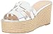 Nine West Women's Eleena Metallic Wedge Sandal