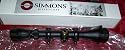 Simmons 3 X 9 X 40 Variable Rifle Scope W/mounts