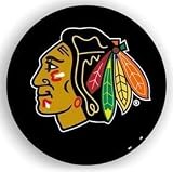 Chicago Blackhawks Black Spare Tire Cover