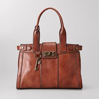 Click here to buy Fossil Vintage Re-Issue Large Satchel by Fossil.