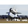 Space Shuttle (Landing atop Boeing 747) Art Poster Print - 11x17