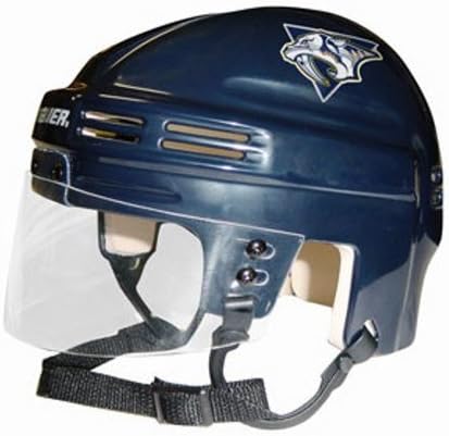 Nashville Predators NHL Authentic Mini Hockey Helmet from Bauer (Blue)