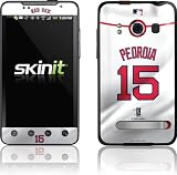 Skinit Boston Red Sox - Dustin Pedroia #15 Vinyl Skin for HTC EVO 4G
