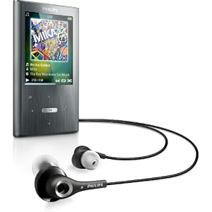 Philips GoGear Ariaz MP3-/Video-Player 4 GB (5,08 cm (2 Zoll) LC-Display)