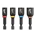 Milwaukee 49-66-4562 4-Piece Shockwave Magnetic Nut Driver Set