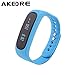 Smart Bracelet ,AKEDRE Pedometer Watch Bluetooth Waterproof Wireless Calls Sports Exercise Message Task Reminder Sleep Tracker Pedometer Remote Camera Vedio Control Smartphone Alarm Smart Watch (Blue)