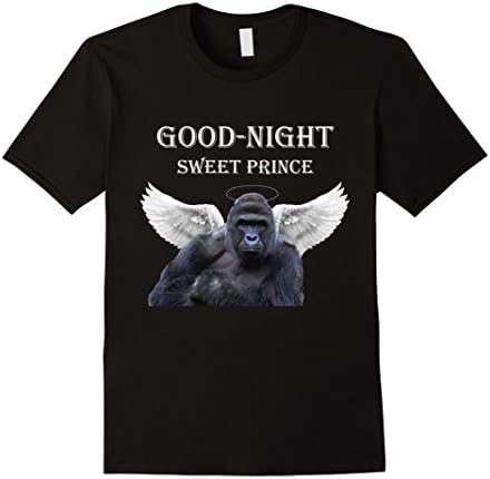 Men's Ha-rambes Gorilla 2016 Support T-Shirts Large Black