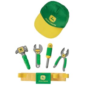 Learning Curve Brands John Deere - Deluxe Talking Toolbelt Set