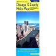 AMERICAN MAP CHICAGO IL 12 COUNTY METRO by Chicago Travel Books