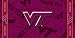 NCAA Virginia Tech Hokies Fiber Reactive Beach Towel
