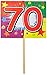 70 Birthday Yard Sign Party Accessory (1 count)