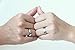 Stainless Steel Love Puzzle CZ Couple Ring for Valentines Wedding Engagement Promise,6mm Width