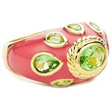 Beyond Rings Coral Pop Art Ring