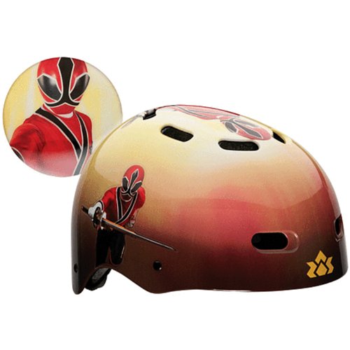 Bell Power Rangers Child Multi-Sport Helmet Plus Coordinating Bell On Sale