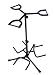 Musical Instruments : New Neck Locking TRIPLE Guitar Stand