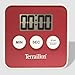 Terraillon MARS TIMER Minuteur Electronique Rouge