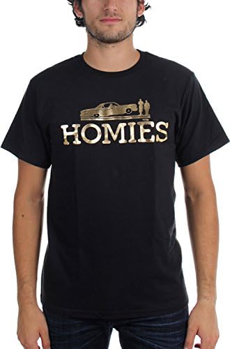 Ese - Mens Homie T-shirt, Size: X-Large, Color: Black