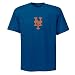 New York Mets Super Softhand Cap Logo Tee by Majestic Select