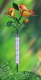 Flowers Rain Gauge