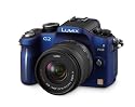 Panasonic Lumix DMC-G2KEG-A Systemkamera (12 Megapixel, LiveView) Geh&auml;use blau inkl. Lumix G Vario Objektiv (14-42 mm)