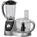 Clatronic KM 3333 - Robot de cocina 2 en 1 (1000 W), color plateado