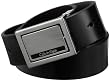 Calvin Klein Mens 4-In-1 Reversible Plaque Belt