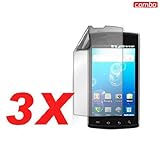 3-Pack Samsung Captivate i897 Combo Screen Protector for Samsung Captivate  ....