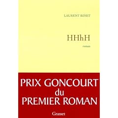 HHhH - Prix Goncourt 1er roman 2010