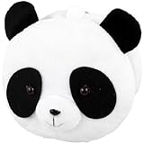 TOOGOO(R) Panda Shaped 24 Pcs Capacity CD Organizer DVD Carrying Case Holder Black White