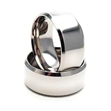 New 10mm Titanium Ring w/ Comfort Fit Band 100's of Sizes & Styles Available