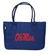 Ole Miss Handbag Logo Purse University of Mississippi College Official NCAA College Purse PURSES Hand Bag Bags Gifts and Gift Ideas For Ladies Women Woman Graduation Alumni or Fans Travelers OFFICIAL NCAA Merchandise