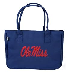 Ole Miss Handbag Logo Purse University of Mississippi College Official NCAA College Purse PURSES Hand Bag Bags Gifts and Gift Ideas For Ladies Women Woman Graduation Alumni or Fans Travelers OFFICIAL NCAA Merchandise
