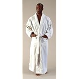 Optimal Full Length Bathrobe (XXL, WHITE)