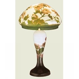 18"H Galle Poppy Accent Lamp
